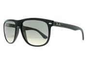Ray Ban RB 4147 601 32 Shiny Black w Gray Lens Unisex Sunglasses 56mm
