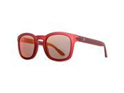 Gucci GG 1113 S 0M7C UW Red Orange Flash Square Unisex Sunglasses