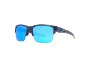 Oakley THINLINK OO9316 04 Dark Gray Sapphire Blue Iridium Men s Sunglasses 63mm