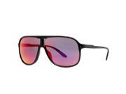 Carrera New Safari F3I MI Black Red Mirrored Unisex Aviator Sunglasses