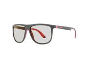 Carrera 5003 SP S 268 CT Gray Red Copper Unisex Square Sunglasses