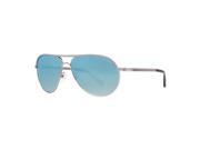Tom Ford Marko TF 144 14X Light Ruthenium Blue Mirror Aviator Sunglasses