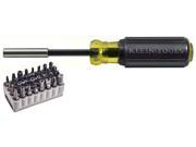 Klein 32510 Magnetic Screwdriver With 32 Piece Tamperproof Bit Set