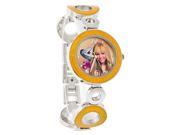 Disney Hannah Montana Juniors Yellow Enamel Bangle Quartz Watch