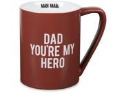 Dad You re My Hero 18 oz. Mug