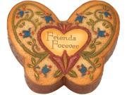 Friends Forever 3 x 3.75 Butterfly Keepsake Box
