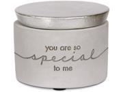 Sweet Concrete You are so special to me Cement Keepsake Box Jewelry Holder