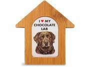 Chocolate Lab Magnet