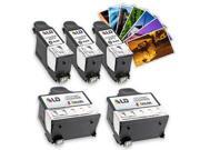 LD © Dell Compatible P703W Bundle Set of 5 ink Cartridges: 3 Black DW905 ink cartridges and 2 tri-color DW906 inkjet cartridges WITH FREE PHOTO PAPER LD © Dell Compatible P703W Bundle Set of 5 ink Cartridges: 3 Black DW905 ink cartridges and 2 tri-color DW906 inkjet cartridges WITH FREE PHOTO PAPER