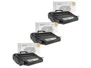 LD © Compatible Lexmark T650H11A Set of 3 Black Laser Toner Cartridges for T650 Printers