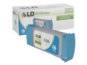 LD © Remanufactured Replacement for Hewlett Packard CH616A HP 789 Cyan Ink Cartridge for use in HP DesignJet L25500 Printer