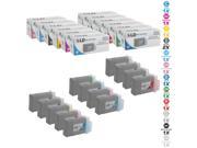 LD © Compatible Replacements for Canon PFI 101 Set of 13 Inkjet Cartridges Includes 2 101BK 1 101MBK 1 101C 1 101M 101Y 1 101PC 1 101PM 1 101G 1 101R