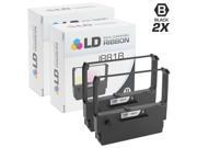 LD © Compatible Citizen IR81 Set of 2 Black Printer Ribbon Cartridges