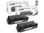 LD © Compatible Replacements for HP 410X CF410X Set of 2 High Yield Black Laser Toner Cartridges for Color LaserJet M377dw M477fdw M477fnw