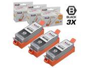 LD © Compatible Canon PGI 35 Set of 3 Black Inkjet Cartridges for the IP100 Printer