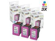 LD © Remanufactured Replacements for Hewlett Packard C2P07AN HP 62XL Set of 2 HY Color Ink Cartridges for HP ENVY 5640 5642 5643 5644 5646 5660 7640 76