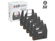 LD © Compatible Canon AP01 Set of 5 Black Printer Ribbon Cartridges