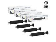 LD © Compatible Casio IR 90 Set of 4 Black Ink Roller Cartridges