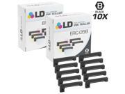 LD Compatible Epson ERC-05B Set of 10 Black Printer Ribbon Cartridges LD Compatible Epson ERC-05B Set of 10 Black Printer Ribbon Cartridges