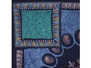 Authentic Batik Reversible Duvet Cover Cotton 92 x 88 Fits Full Queen Multi Color