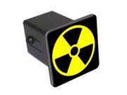 Radioactive Radiation Nuclear 2 Tow Trailer Hitch Cover Plug Insert