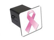 Breast Cancer Ribbon 2 Tow Trailer Hitch Cover Plug Insert