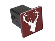 Deer Head Hunting 2 Tow Trailer Hitch Cover Plug Insert