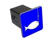 Fish and Fishing Hook 2 Tow Trailer Hitch Cover Plug Insert