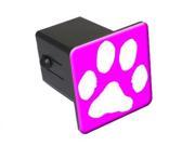 Paw Print Hot Pink 2 Tow Trailer Hitch Cover Plug Insert