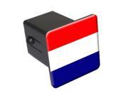 Netherlands Flag 2 Tow Trailer Hitch Cover Plug Insert