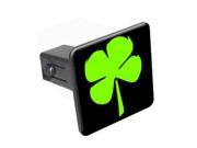 Four Leaf Clover Irish Luck 1.25 Tow Trailer Hitch Cover Plug Insert