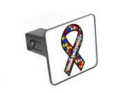 Autism Awareness 1.25 Tow Trailer Hitch Cover Plug Insert
