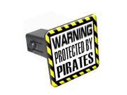 Protected By Pirates 1.25 Tow Trailer Hitch Cover Plug Insert