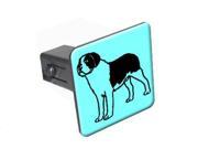 Saint Bernard Dog 1.25 Tow Trailer Hitch Cover Plug Insert