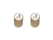 Unicorn - Fantasy - Tire Rim Wheel Valve Stem Caps - Motorcycle Bike Bicycle - Gold Unicorn - Fantasy - Tire Rim Wheel Valve Stem Caps - Motorcycle Bike Bicycle - Gold