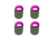 Princess Crown Tiara - Tire Rim Valve Stem Caps - Green Princess Crown Tiara - Tire Rim Valve Stem Caps - Green