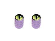 Cat Green Eye Tire Rim Valve Stem Caps Motorcycle Bike Bicycle Purple