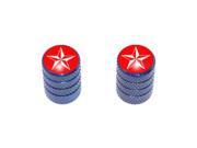 Nautical Star Red - Tire Rim Valve Stem Caps - Motorcycle Bike Bicycle - Blue Nautical Star Red - Tire Rim Valve Stem Caps - Motorcycle Bike Bicycle - Blue