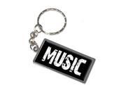 Music Keychain Key Chain Ring