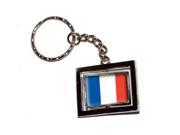 France Country Flag Keychain Key Chain Ring