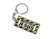 Protected by Jesus Keychain Key Chain Ring