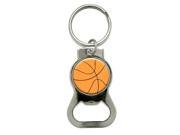 Basketball Bottle Cap Opener Keychain Ring