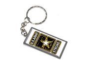 US Army Strong Keychain Key Chain Ring