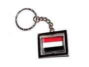 Yemen Country Flag Keychain Key Chain Ring