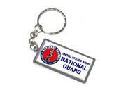 United States National Guard Keychain Key Chain Ring