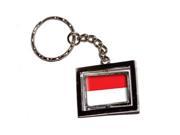 Indonesia Country Flag Keychain Key Chain Ring