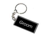 Groom Wedding Keychain Key Chain Ring
