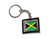 Jamaica Jamaican Country Flag Keychain Key Chain Ring