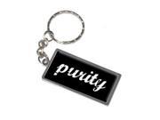 Purity Abstinence Keychain Key Chain Ring