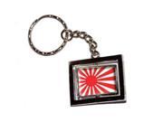 Japan Japanese Rising Sun Flag Keychain Key Chain Ring